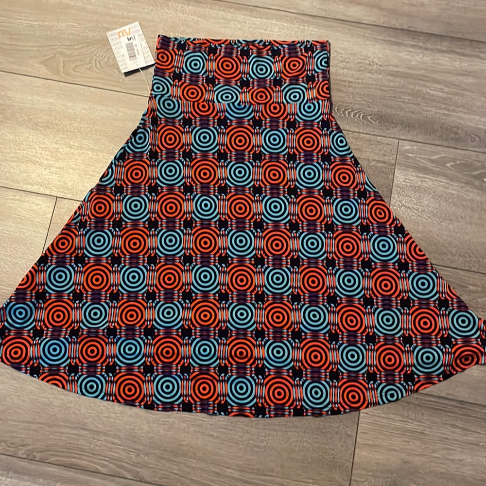 LuLaRoe XS Azure skirt NWT